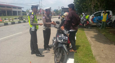 Lakukan Pelanggaran Lalu Lintas, Ini Imbauan Kasat Lantas Polres Kuansing